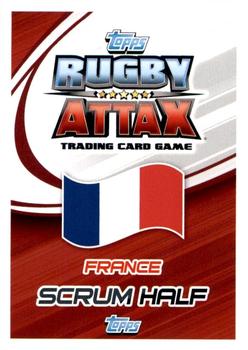 2015 Topps Rugby Attax #54 Sebastien Tillous-Borde Back